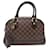 Louis Vuitton Duomo Handbag Brown Damier ebene Cloth  ref.1535887