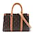 Bolso de Hombro Soufflot BB Louis Vuitton Castaño Lienzo  ref.1535916