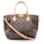 Louis Vuitton Turen PM Monogram Handbag Brown Leather Patent leather Cloth Plastic  ref.1535931