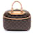 Sac à main Trouville Louis Vuitton Cuir Cuir vernis Toile Plastique Marron  ref.1535958