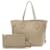 Louis Vuitton Neverfull MM Monogram Empreinte Tote Bag Beige Leather  ref.1535984