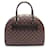 Sac à main Louis Vuitton Nolita Damier Ebene Cuir Toile Marron  ref.1535985