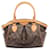 Bolsa Louis Vuitton Tivoli PM Marrom Couro Lona  ref.1535987