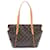 Bolso Tote Totally PM Louis Vuitton Castaño Cuero Lienzo  ref.1535999