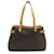 Louis Vuitton Batignolles Horizontal Tasche Braun Lackleder Leinwand Kunststoff  ref.1536012