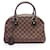 Louis Vuitton Duomo Damier Ebene Handtasche Braun Leinwand  ref.1536042