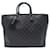 Bolsa Tote Grande Louis Vuitton Preto Monograma Lona Plástico  ref.1536061