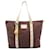 Sac cabas GM Antigua de Louis Vuitton Toile Marron Blanc  ref.1536073