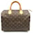 Bolsa Louis Vuitton Speedy 30 Marrom Lona  ref.1536085