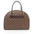 Bolso Louis Vuitton Nolita Damier Ebene Castaño Cuero Lienzo  ref.1536134