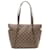 Louis Vuitton Totally PM Damier Ebene Tote Bag Braun Leder Leinwand Kunststoff  ref.1536230