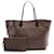 Louis Vuitton Neverfull GM Damier Ebene Tote Bag Braun Leder Leinwand Kunststoff  ref.1536234