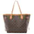 Monogram Neverfull MM Tote Bag von Louis Vuitton Braun Monogramm Lackleder  ref.1536238