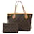 Louis Vuitton Neverfull PM Tote Bag Brown Fuschia Cloth  ref.1536303