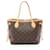 Louis Vuitton Neverfull PM Tote Bag Braun Leder Leinwand  ref.1536304