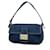 Fendi Mamma Bucket Handbag Navy blue Cloth  ref.1536351