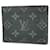 Louis Vuitton Monogram Eclipse Bill Wallet Black  ref.1536365