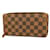 Louis Vuitton Long Wallet Damier Zippy N41661 Ebene Damier ebene  ref.1536383