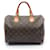 Louis Vuitton Speedy 30 Monogram Handbag Brown Leather Patent leather  ref.1536400