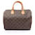 Louis Vuitton Speedy 30 Monogram Handbag Brown Leather Patent leather  ref.1536401