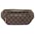 Louis Vuitton Damier Canvas Fanny Pack Brown Damier ebene Cloth  ref.1536402