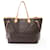 Louis Vuitton Neverfull GM Monogram Tote Bag Brown Leather Patent leather  ref.1536419