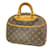 Sac à main Trouville Monogram Louis Vuitton Marron  ref.1536436