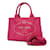 Prada Pink Handbag in Canvas Cloth  ref.1536448