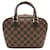 Bolso Damier Saria de Louis Vuitton Castaño Damier ebene Lienzo  ref.1536647