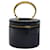 Céline Pochete de maquiagem CELINE Vanity em couro preto Auth 81452  ref.1536689