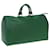 LOUIS VUITTON Epi Speedy 40 Bolso de Mano Verde M42984 LV Auth 82306 Cuero  ref.1536694