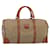 Céline Bolso Boston de lona Macadam beige Auth 79642  ref.1536708