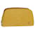 LOUIS VUITTON Epi Dauphine PM Pouch Amarillo M48449 LV Auth ar12013 Cuero  ref.1536798