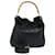 Bolsa de Ombro de Couro GUCCI Bamboo 2way Preta 001 1377 3754 Auth 80844 Preto  ref.1536830