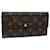 LOUIS VUITTON Monogram Portefeuille Sarah Long Wallet M60531 LV Auth yk13519A Cloth  ref.1536853