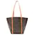 Bolsa tote marrom Monogram Louis Vuitton Couro Lona  ref.1536886