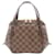 Bolso Belem PM Louis Vuitton Castaño Damier ebene Cuero Lienzo  ref.1536922