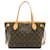 Bolso tote Louis Vuitton Neverfull PM Castaño Monograma Charol  ref.1536964