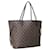 Bolsa tote Louis Vuitton Neverfull MM Marrom Lona  ref.1537029