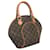 Bolso Tote Ellipse PM Louis Vuitton Castaño Charol Lienzo  ref.1537056