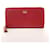 Cartera larga con borlas Gucci Bamboo Roja Cuero  ref.1537068