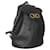 Mochila Gancini da Salvatore Ferragamo Preto Couro  ref.1537069