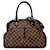 Bolso Trevi PM Damier Ebene de Louis Vuitton marrón Castaño Cuero  ref.1537106