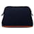 Blue Hermès Bolide Trousse de Voyage MM Pouch Cuir Bleu  ref.1537135