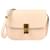 Classic Box Céline Borsa a tracolla classica media in pelle box CELINE in beige polvere  ref.1537155