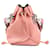 Bolso de hombro tipo bucket Mini Mon Tresor 2Way en piel de ternera FENDI en rosa 8BS010 Cuero  ref.1537158