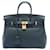 Hermès Kelly 25 Azul marinho Couro  ref.1537294