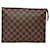 Pochette Toilette Louis Vuitton Marron  ref.1537295