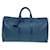 Louis Vuitton Keepall 50 Cuir Bleu  ref.1537367