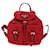 Mochila ReNylon PRADA Roja  ref.1537587